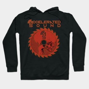 Accelerated Sound Logo and Skull Hoodie